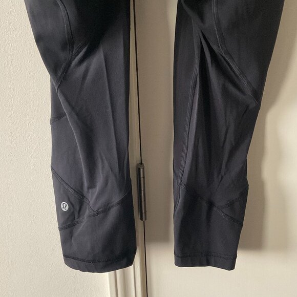Lululemon Pace Rival Crop 22" / Black / Size 8 - Picture 11 of 12
